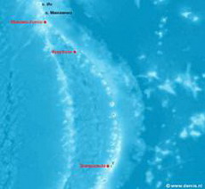 марианская островная дуга. подводный вулкан минами-хиоси